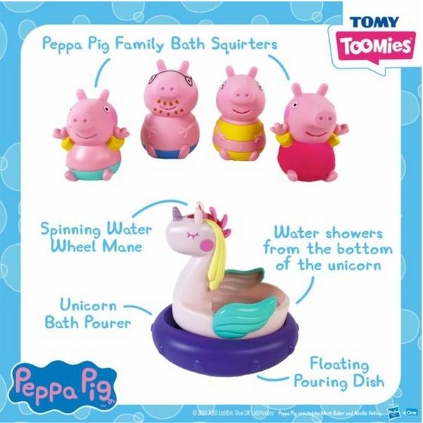 Tomy Peppa Pig's Bath Bundle Pack