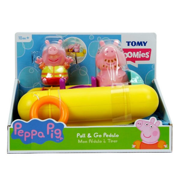 Tomy Peppa Pig Pull & Go Pedalo Boat