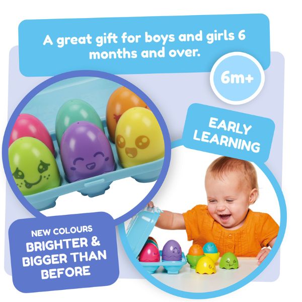Tomy Toomies Hide & Squeak Bright Chicks