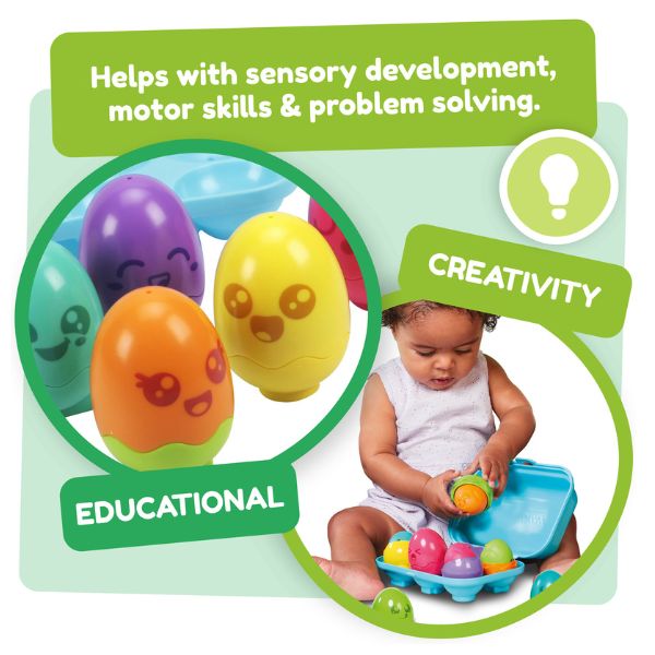 Tomy Toomies Hide & Squeak Bright Chicks
