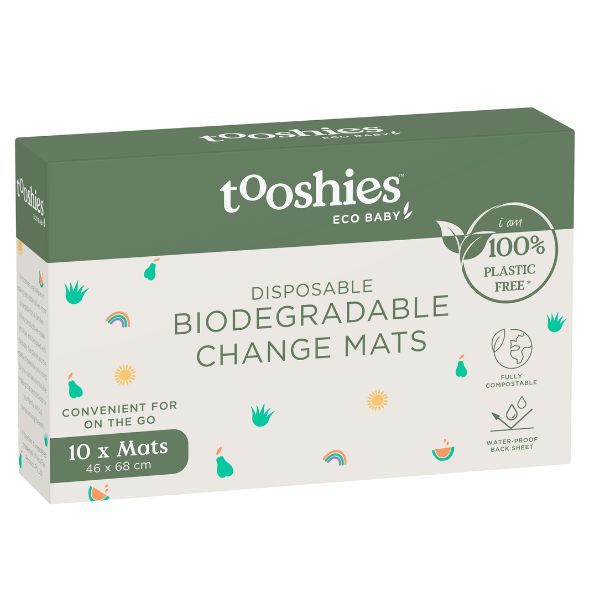 Tooshies Biodegradable Change Mats 10pk