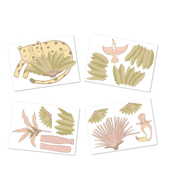 Lolli Living Tropical Mia Wall Decal Set