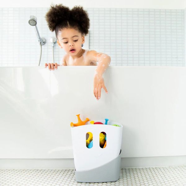 Ubbi Bath Toy Drying Bin Grey