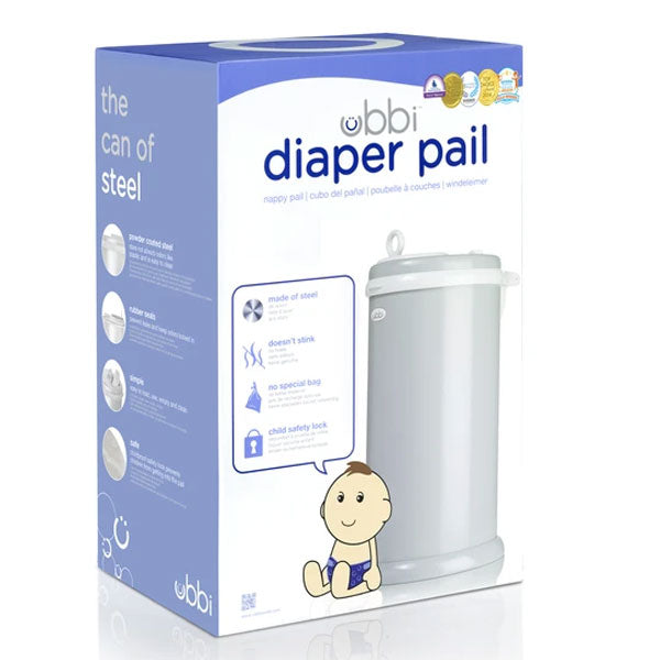 Ubbi Nappy Bin Grey