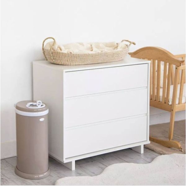 Ubbi Nappy Bin Taupe