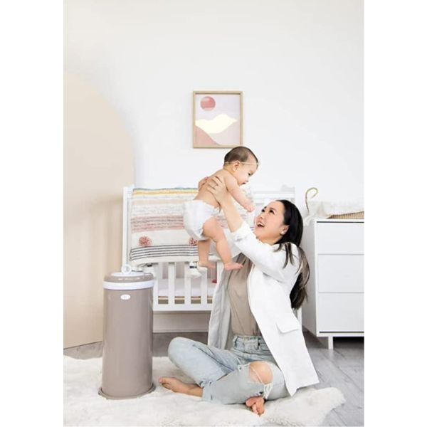 Ubbi Nappy Bin Taupe