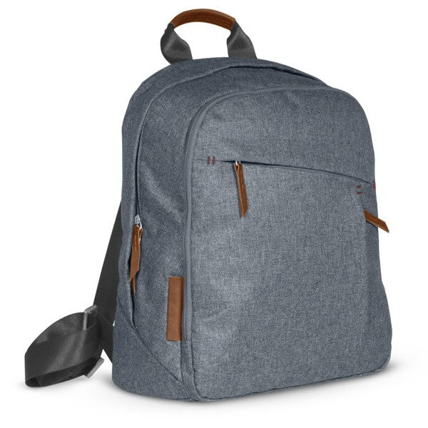UPPAbaby Changing Backpack GREGORY Blue Melange/Saddle Leather