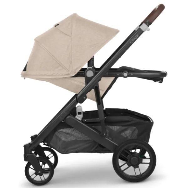 UPPAbaby Cruz V2 Stroller Liam (Oat Melange/Carbon Frame/Chestnut Leather)