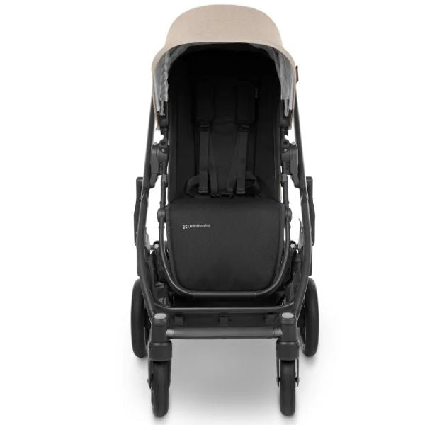 UPPAbaby Cruz V2 Stroller Liam (Oat Melange/Carbon Frame/Chestnut Leather)