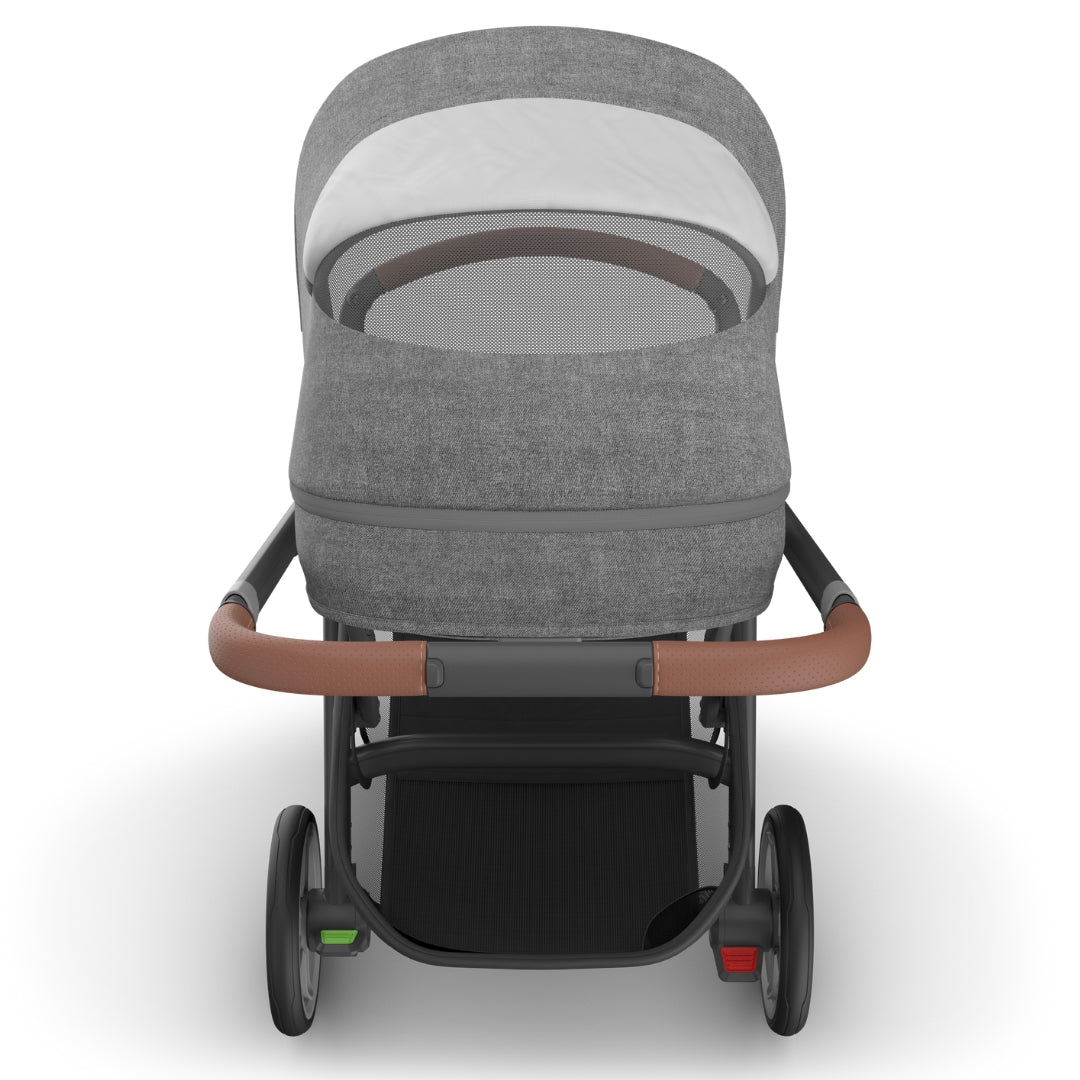 UPPAbaby Cruz V3 Stroller GREYSON (Charcoal Melange/Carbon Frame/Saddle Leather)