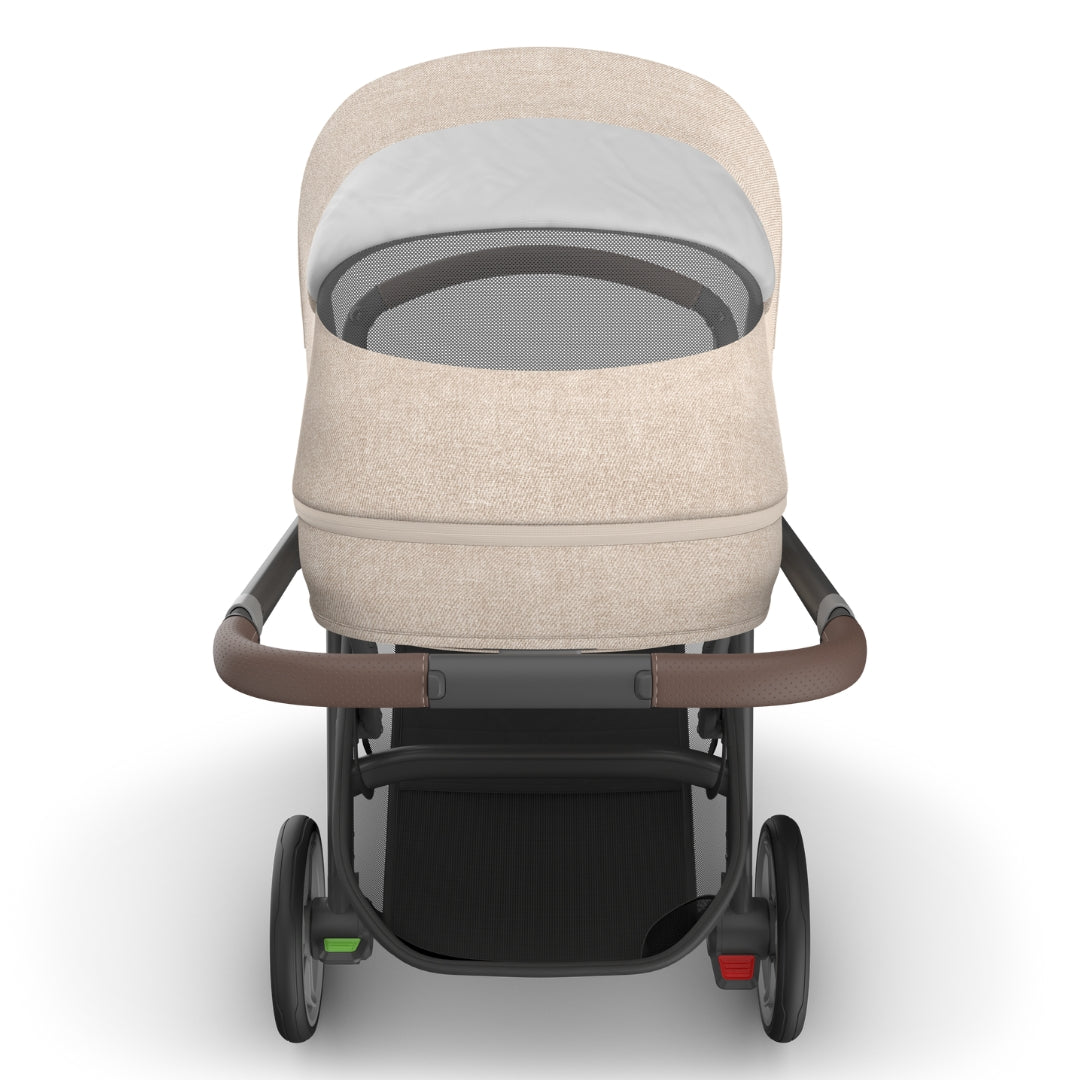 UPPAbaby Cruz V3 Stroller LIAM (Oat Melange/Carbon Frame/Chestnut Leather)
