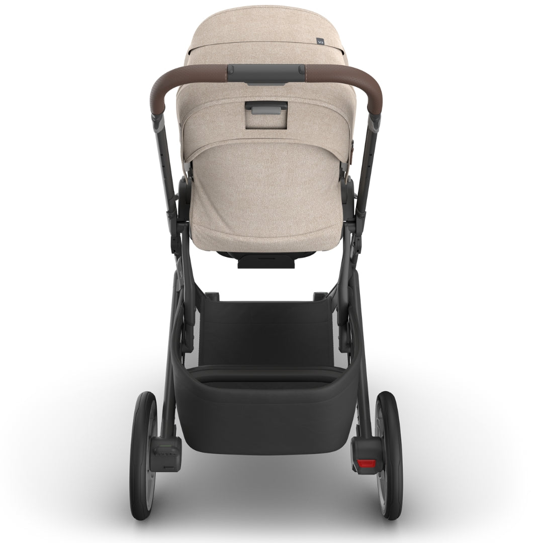 UPPAbaby Cruz V3 Stroller LIAM (Oat Melange/Carbon Frame/Chestnut Leather)
