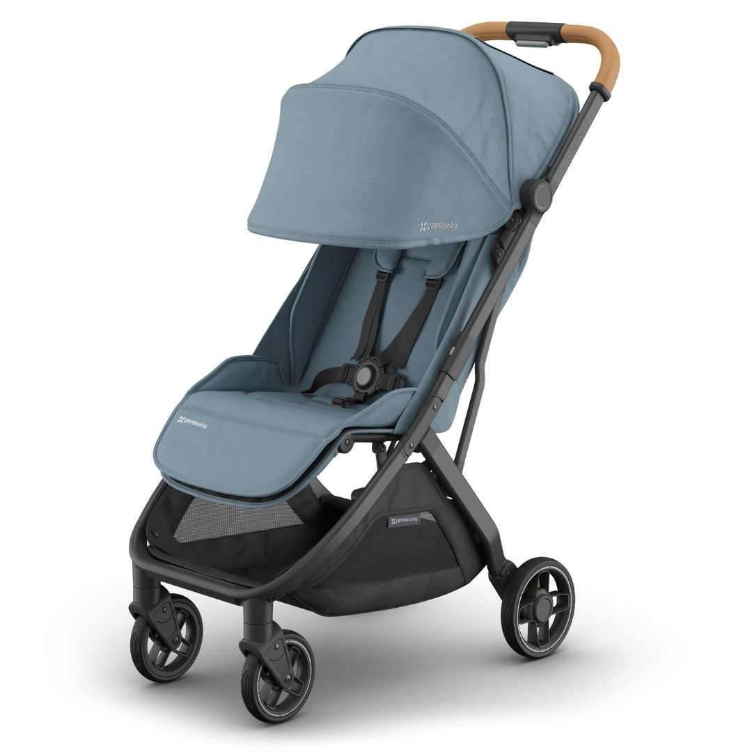 UPPAbaby Minu V3 Stroller Stone Blue/Carbon Frame DILLAN