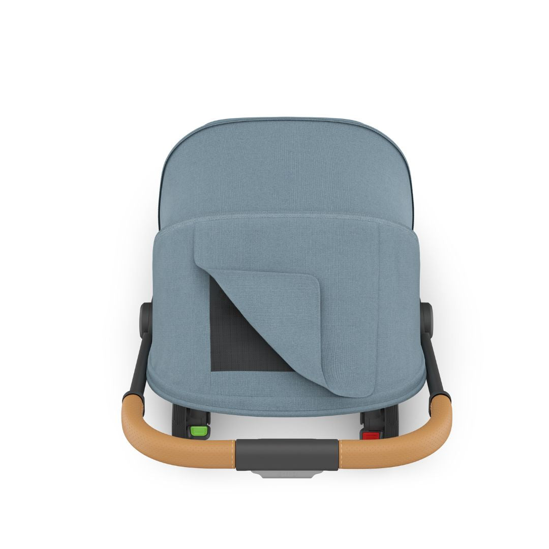 UPPAbaby Minu V3 Stroller Stone Blue/Carbon Frame DILLAN