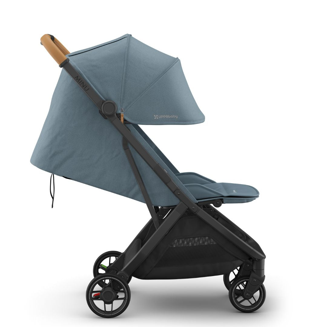 UPPAbaby Minu V3 Stroller Stone Blue/Carbon Frame DILLAN