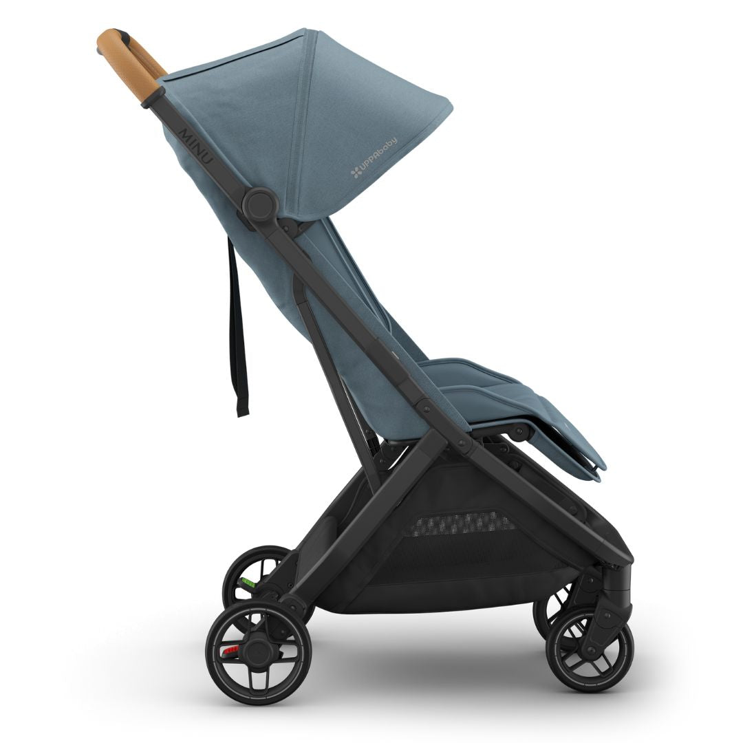 UPPAbaby Minu V3 Stroller Stone Blue/Carbon Frame DILLAN