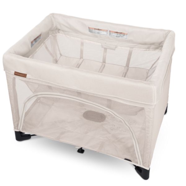 UPPAbaby Remi Portable Travel Cot Charlie (Sand Melange)