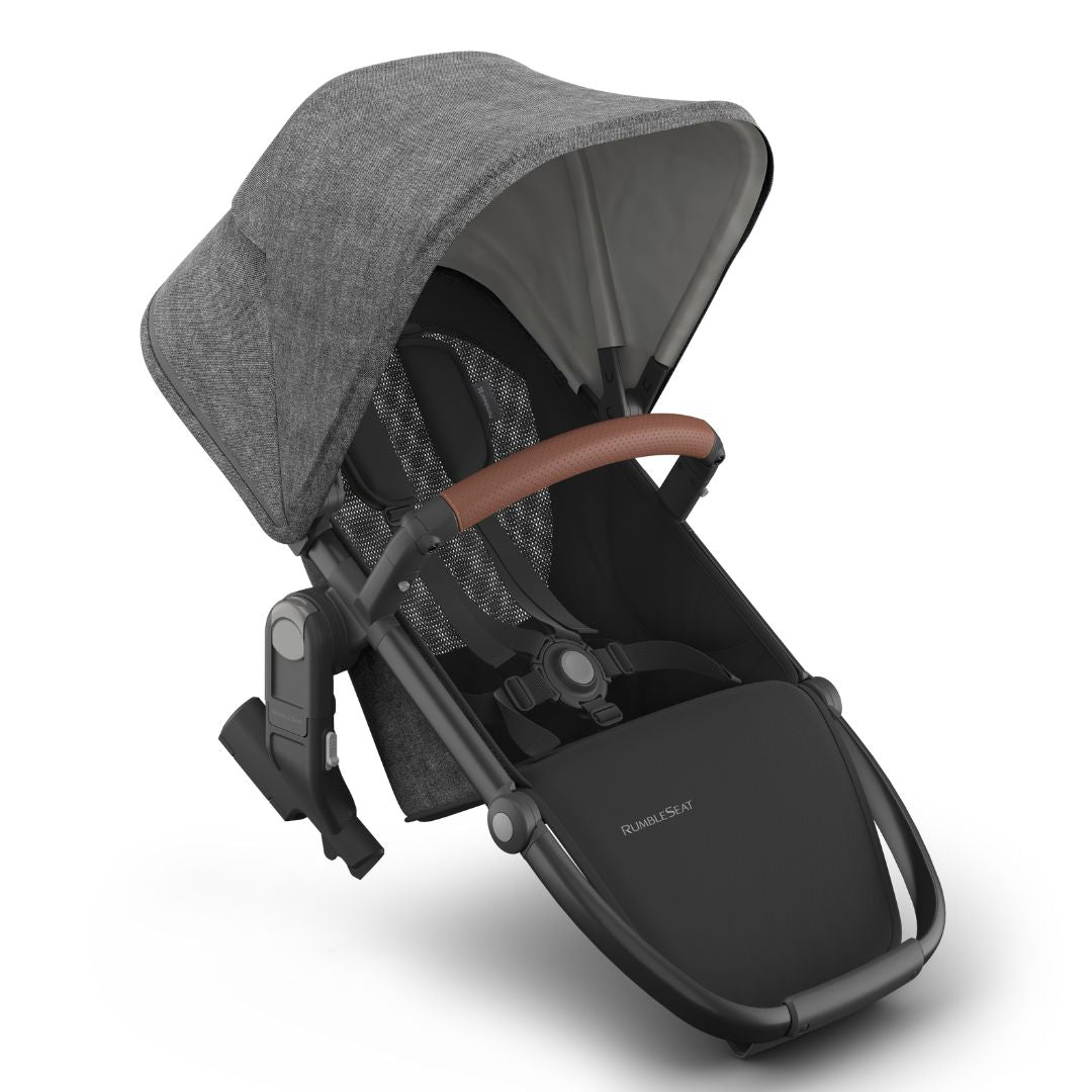 UPPAbaby VISTA V3 Rumble Seat GREYSON (Charcoal Mélange/Carbon/Saddle Leather)