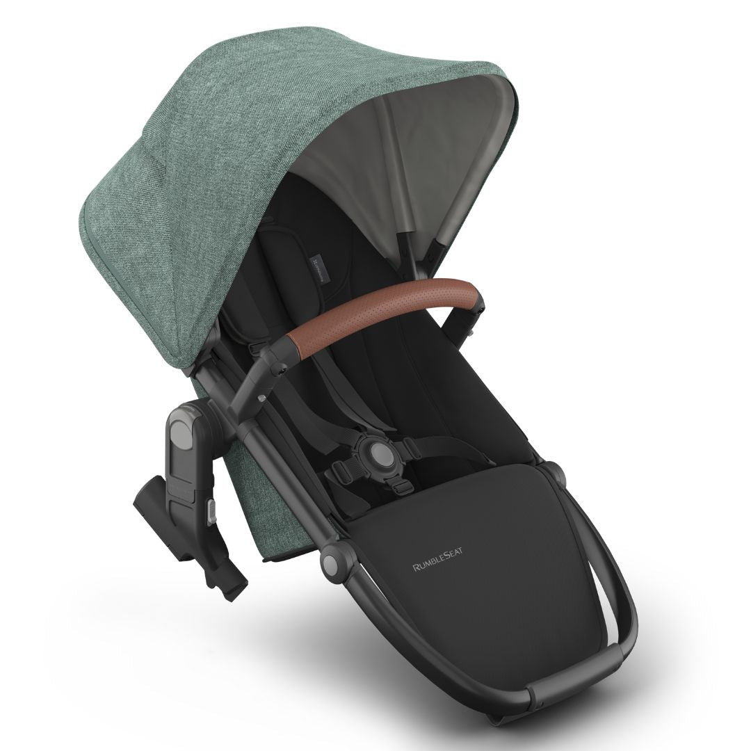 UPPAbaby VISTA V3 Rumble Seat GWEN (Green Mélange/Carbon/Saddle Leather)