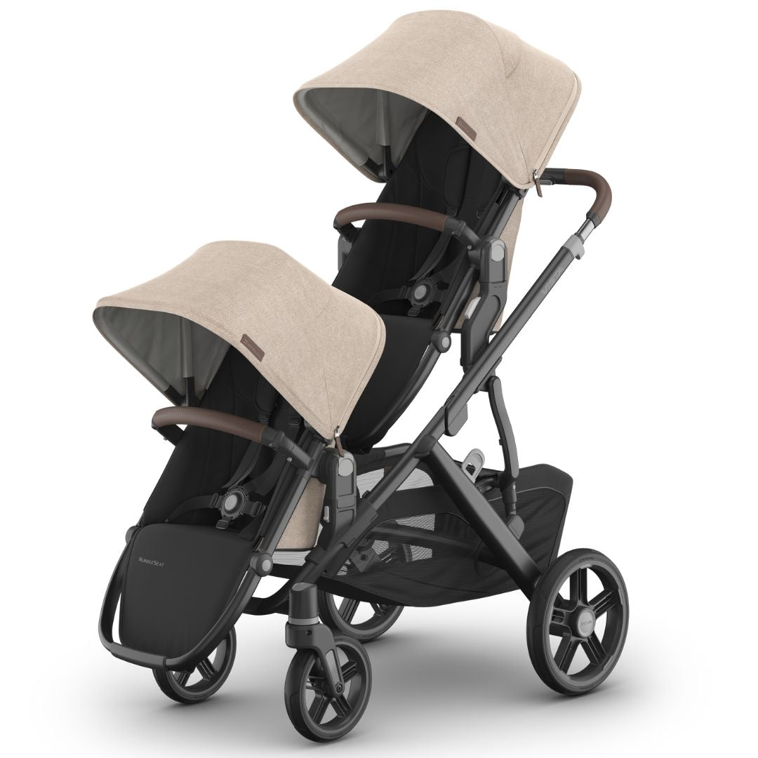 UPPAbaby VISTA V3 Rumble Seat LIAM (Oat Mélange/Carbon/Chestnut)