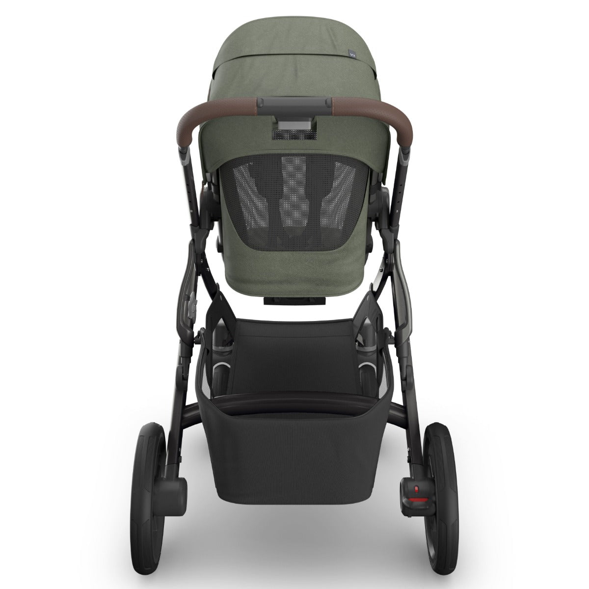 UPPAbaby Vista V3 Pram with Bassinet EVELYN (Meadow Green/Graphite Frame/Chestnut Leather)
