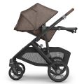 UPPAbaby Vista V3 Pram with Bassinet OWEN (Mocha Melange/Carbon Frame/Chestnut Leather) + Rumble Seat V3