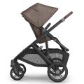 UPPAbaby Vista V3 Pram with Bassinet OWEN (Mocha Melange/Carbon Frame/Chestnut Leather) + Rumble Seat V3