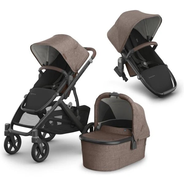 UPPAbaby Vista V3 Pram with Bassinet  + Rumble Seat V3