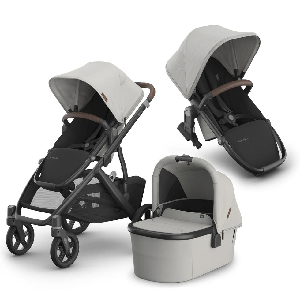 UPPAbaby Vista V3 Pram with Bassinet  + Rumble Seat V3