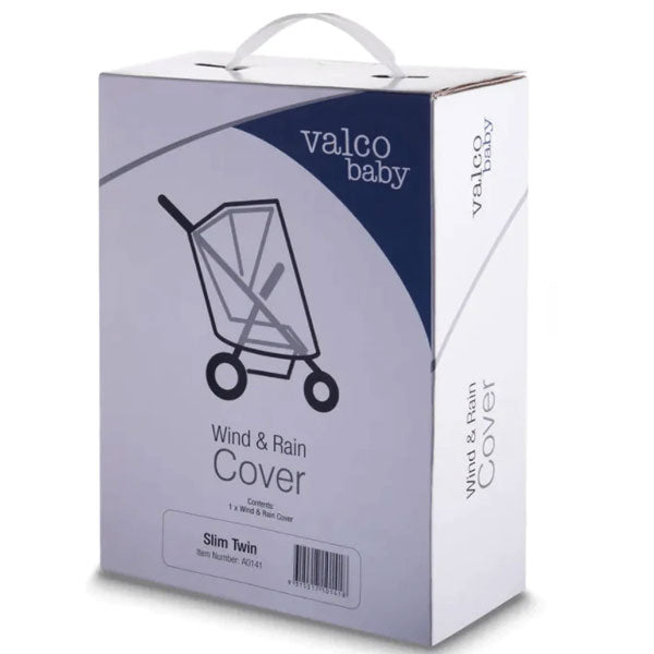 Valco Baby Wind & Raincover Slim Twin