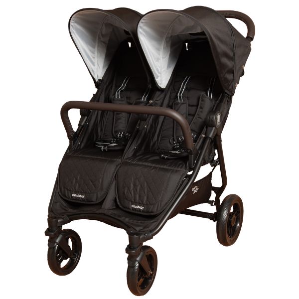 Valco Baby Slim Twin Stroller Liquorice