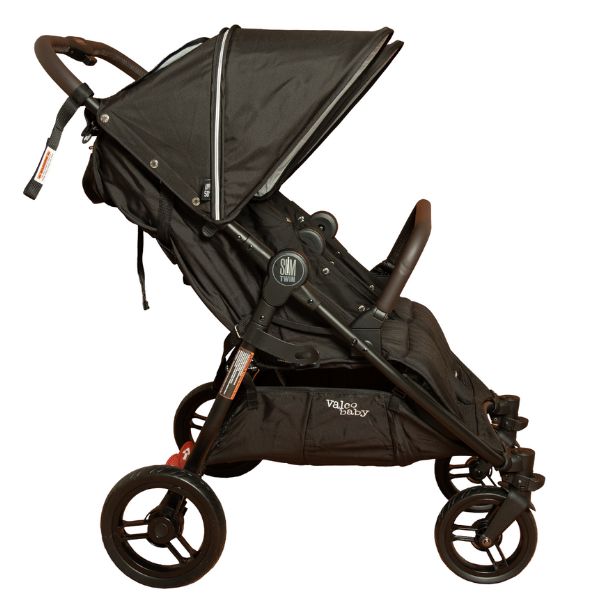 Valco Baby Slim Twin Stroller Liquorice