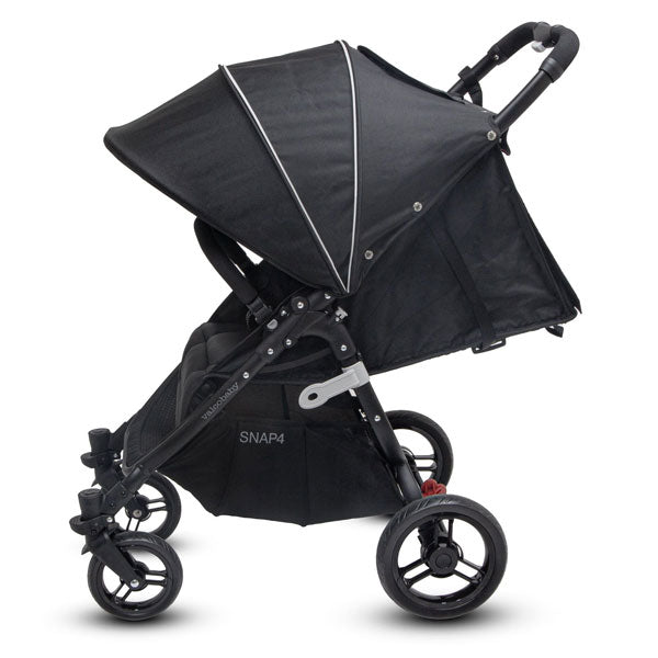 Valco Baby Snap 4 Stroller Black Beauty TRAVEL SYSTEM (Includes Capsule & Adaptor)