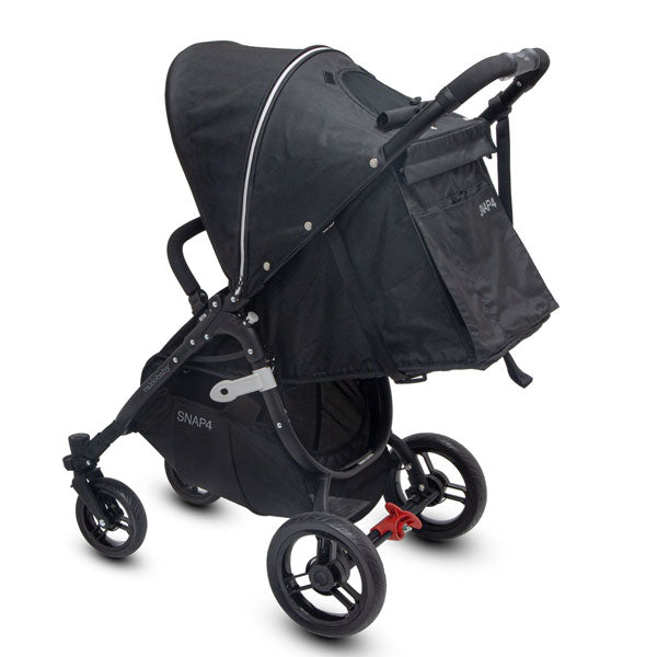 Valco Baby Snap 4 Stroller Black Beauty TRAVEL SYSTEM (Includes Capsule & Adaptor)