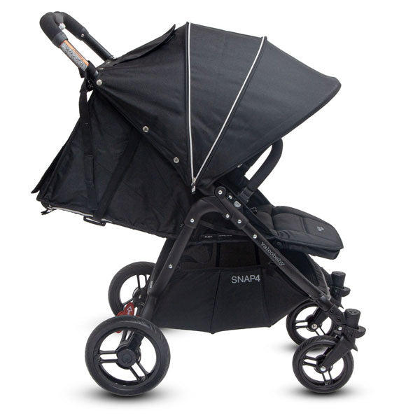 Valco Baby Snap 4 Stroller Black Beauty TRAVEL SYSTEM (Includes Capsule & Adaptor)