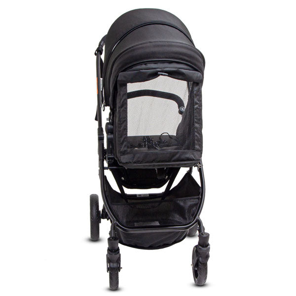 Valco Baby Snap Ultra Stroller Coal Black V3 TRAVEL SYSTEM (Includes Capsule & Adaptors)
