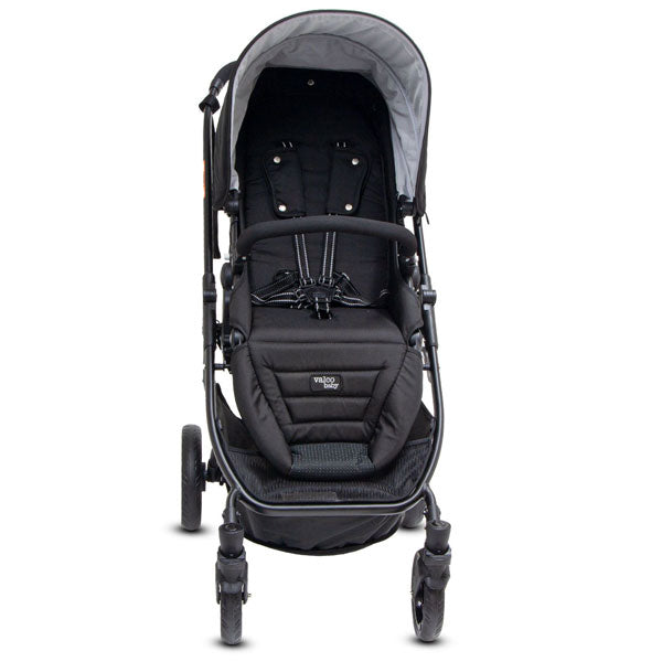 Valco Baby Snap Ultra Stroller Coal Black V3 TRAVEL SYSTEM (Includes Capsule & Adaptors)