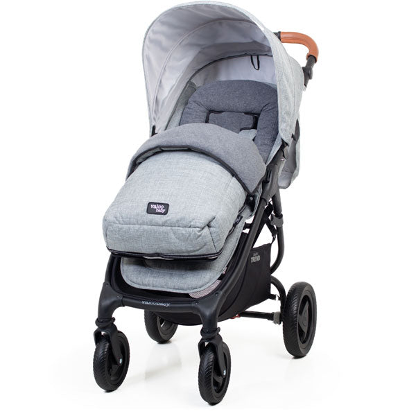 Valco Baby Snug Footmuff Grey Marle