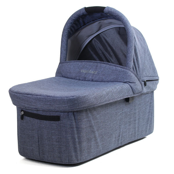 Valco Baby Trend Ultra/Trend & Trend 4 Bassinet Denim + Bassinet Adaptors