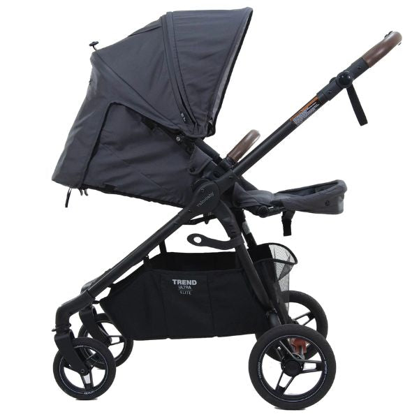 Valco Baby Trend Ultra Elite Stroller Signature Grey