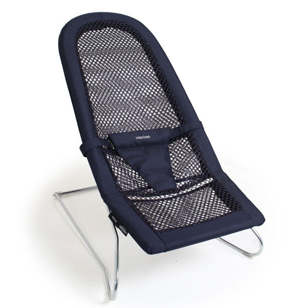 VeeBee Serenity Bouncer With Quilted Padded Edging - Navy