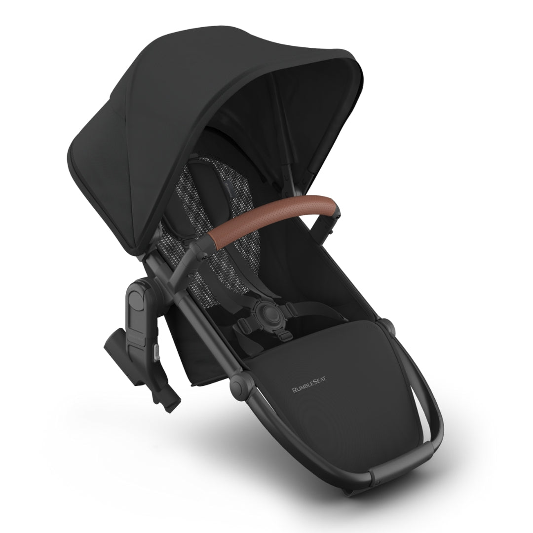 UPPAbaby VISTA V3 Rumble Seat NORI (Charcoal/Carbon Frame/Saddle Leather)