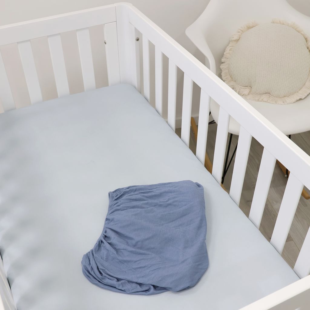 Bubba Blue Sundae Jersey Cot Fitted Sheets 2pk