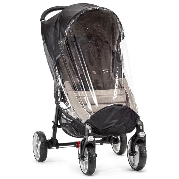 Baby Jogger City 4 Wheel Mini Single Black/Clear Weather Shield