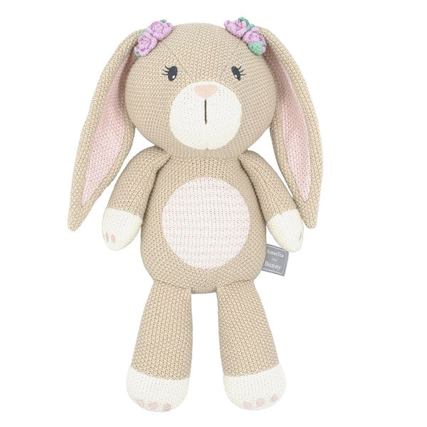 Living Textiles Whimsical Softie Toy Amelia The Bunny