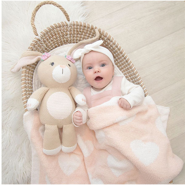 Living Textiles Whimsical Softie Toy Amelia The Bunny