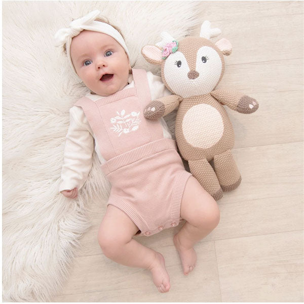 Living Textiles Whimsical Softie Toy Ava The Fawn