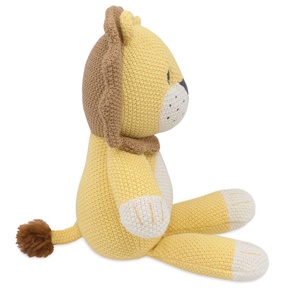 Living Textiles Whimsical Softie Toy Leo The Lion