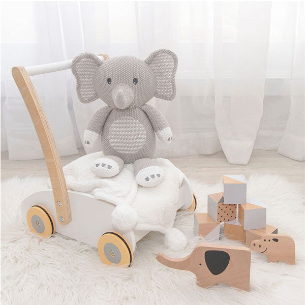 Living Textiles Whimsical Softie Toy Mason The Elephant