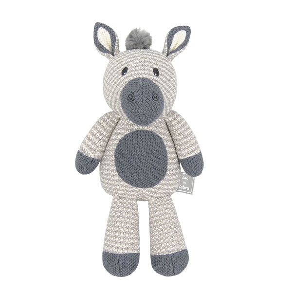 Living Textiles Whimsical Softie Toy Zac The Zebra